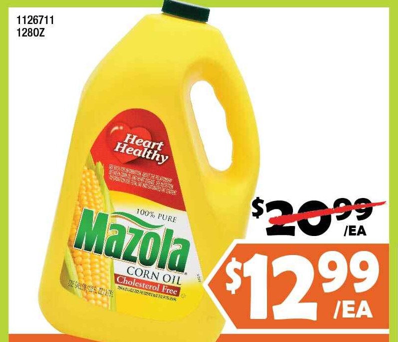MAZOLA CORN OIL 萬歲玉米油 128OZ