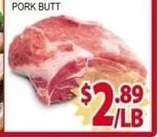 叉燒肉 PORK BUTT