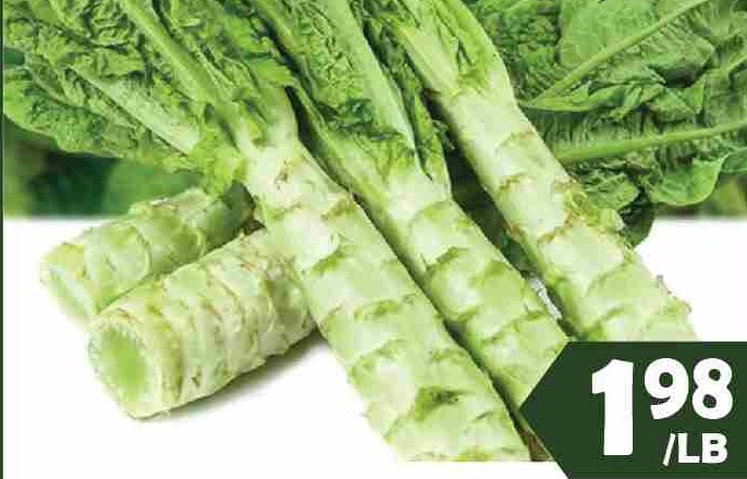 LETTUCE STEM 萵筍 $1.98/LB