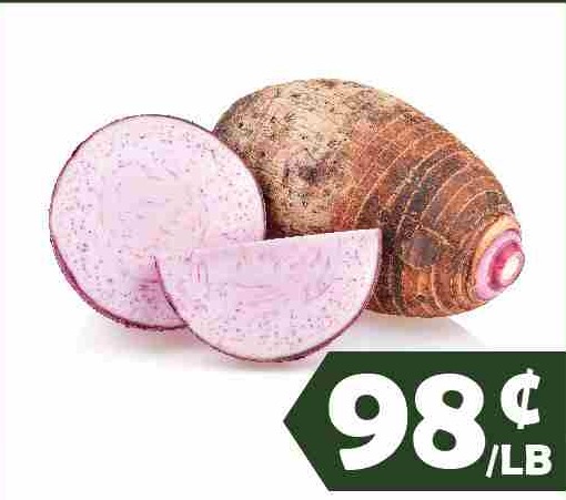 LARGE TARO 大芋頭 98¢/LB