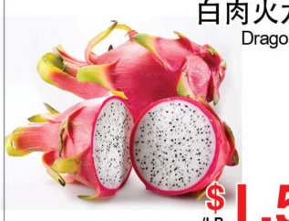 白肉火龙果 Dragon Fruit