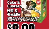 Lotte Dream Cake & Custard