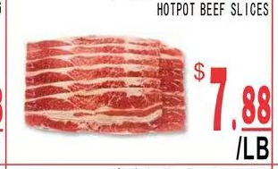 HOTPOT BEEF SLICES 火鍋肥牛片