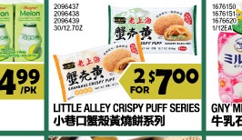 LITTLE ALLEY CRISPY PUFF SERIES 小巷口蟹殼黃燒餅系列