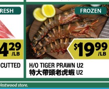 H/O TIGER PRAWN U2 特大帶頭老虎蝦U2