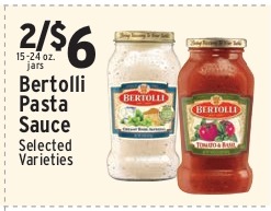 Bertolli Pasta Sauce (Selected Varieties)