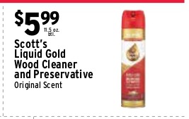 Scott's Liquid Gold Wood Cleaner and Preservative (Original Scent)