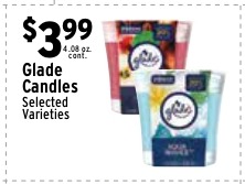 Glade Candles (Selected Varieties)