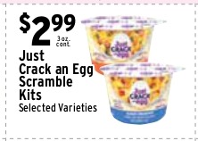 Just Crack an Egg Scramble Kits (Selected Varieties)