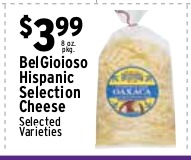 BelGioioso Hispanic Selection Cheese (Selected Varieties)