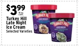 Turkey Hill Late Night Ice Cream (Selected Varieties)