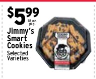 Jimmy's Smart Cookies (Selected Varieties)