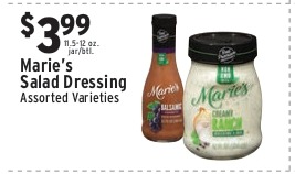 Marie's Salad Dressing (Assorted Varieties)