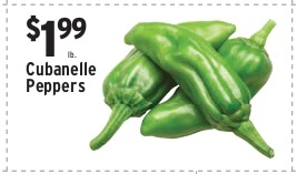 Cubanelle Peppers