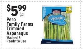 Pero Family Farms Trimmed Asparagus (Washed & Ready to Use)