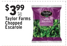 Taylor Farms Chopped Escarole