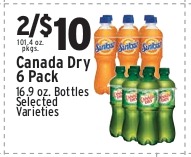 Canada Dry 6 Pack (Selected Varieties)