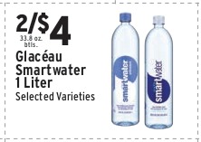 Glacéau Smartwater 1 Liter (Selected Varieties)