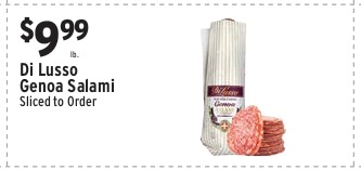 Di Lusso Genoa Salami (Sliced to Order)