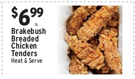 Brakebush Breaded Chicken Tenders (Heat & Serve)