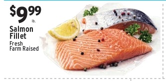 Salmon Fillet (Fresh, Farm Raised)