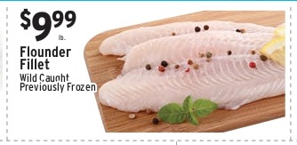 Flounder Fillet (Wild Caught, Previously Frozen)