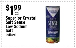 Superior Crystal Salt Sense