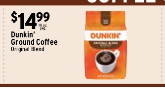 Dunkin' Ground Coffee