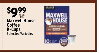 Maxwell House Coffee K-Cups