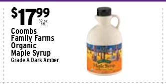 Coombs Organic Maple Syrup