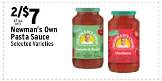 Newman's Own Pasta Sauce