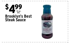 Brooklyn's Best Steak Sauce