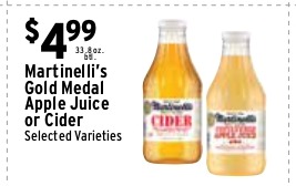 Martinelli's Apple Juice or Cider
