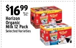 Horizon Organic Milk 12pk