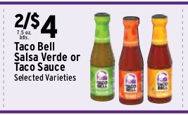Taco Bell Salsa Verde or Taco Sauce