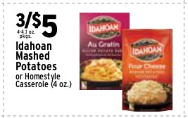 Idahoan Mashed Potatoes or Casserole