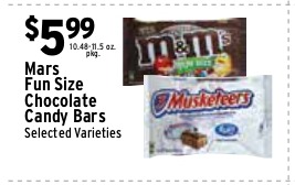 Mars Fun Size Chocolate Candy Bars