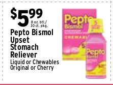 Pepto Bismol Stomach Reliever