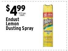 Endust Lemon Dusting Spray