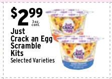 Just Crack an Egg Scramble Kits
