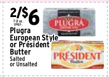 Plugra or Président Butter