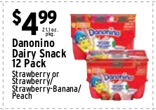 Danonino Dairy Snack 12pk