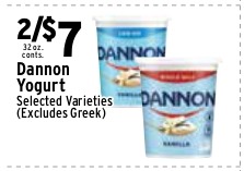 Dannon Yogurt