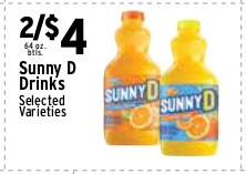 Sunny D Drinks