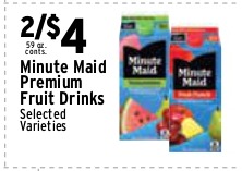 Minute Maid Premium Fruit Drinks