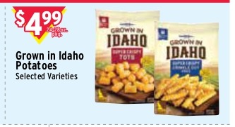 Grown in Idaho Potatoes