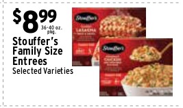 Stouffer's Family Size Entrées