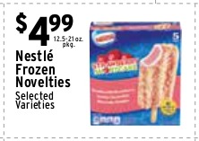 Nestle Frozen Novelties