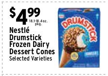 Nestle Drumstick Cones