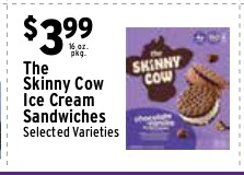 The Skinny Cow Ice Cream Sandwiches